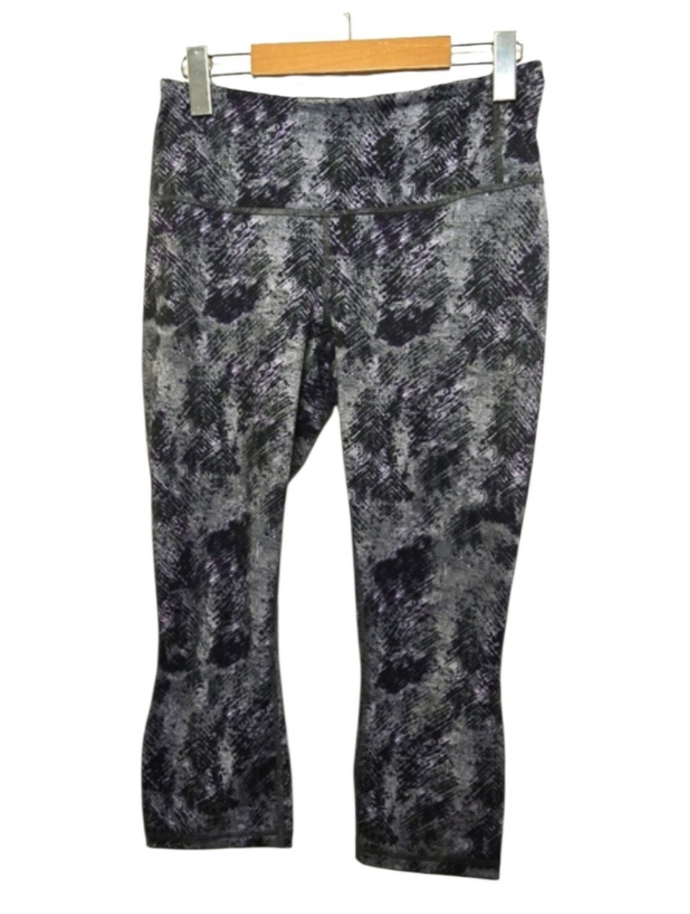 Patagonia Centred Marbled Small Cropped Leggings Gym Yoga Running Workout Casual